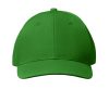 BASIE 6 paneles baseball sapka, zöld