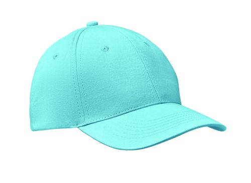 BASIE 6 paneles baseball sapka, kék