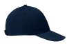 BASIE 6 paneles baseball sapka, kék