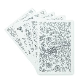 PAINT&RELAX Felnőtt színező szett, fehér