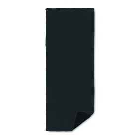 TAORU Sport törölköző, fekete