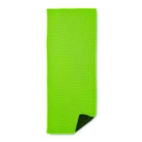 TAORU Sport törölköző, neon sárga