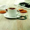 PARIS Cappuccino csésze és csészealj, fehér
