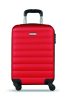 BUDAPEST Kerekes bőrönd, piros