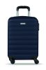 BUDAPEST Kerekes bőrönd, kék