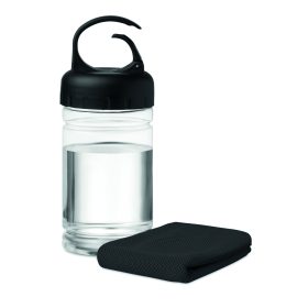 FRIS Hűsítő törölköző, fekete