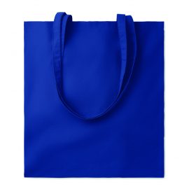   COTTONEL COLOUR + Pamut bevásárlótáska, 140 g    MO9268, kék
