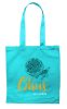 COTTONEL COLOUR + Pamut bevásárlótáska, 140 g    MO9268, türkiz