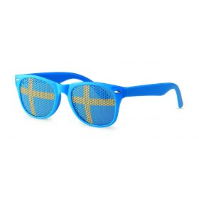 FLAG FUN Napszemüveg mintás lencsével, piros