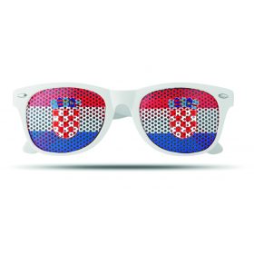 FLAG FUN Napszemüveg mintás lencsével, fehér