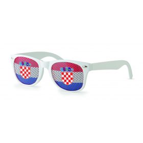 FLAG FUN Napszemüveg mintás lencsével, fehér