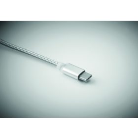 RIZO A,B,C csatlakozós kábel, ezüst
