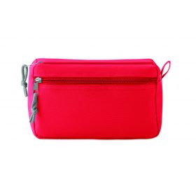 NEW & SMART PVC-mentes kozmetikai táska, piros