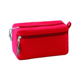 NEW & SMART PVC-mentes kozmetikai táska, piros