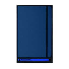 NEILO SET A5 vonalas jegyzetfüzet tollal, királykék