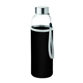 UTAH GLASS Üveg palack 500 ml, fekete