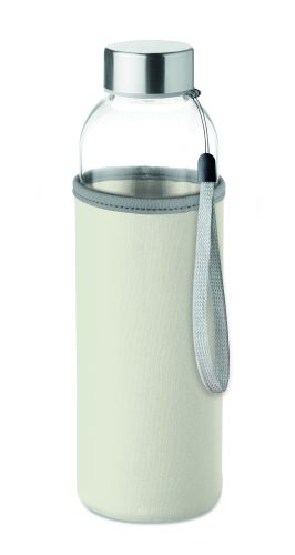 UTAH GLASS Üveg palack 500 ml, bézs