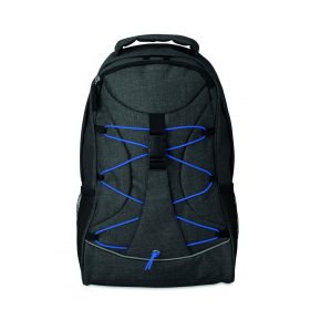   GLOW MONTE LEMA Hátizsák fluoreszkáló résszel, királykék