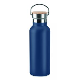 HELSINKI Duplafalú termosz, 500 ml, kék