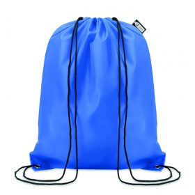 SHOOPPET Zsinóros tornazsák, 190T RPET, kék