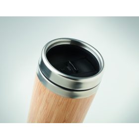 RODEODRIVE+ Duplafalú bambusz úti bögre