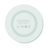 WIRELESS PLATO Kerek vezeték nélküli töltő 5W, fehér