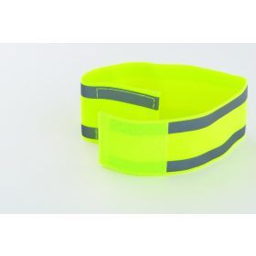 VISIBLE ME Sport karpánt lycra anyagból, neon sárga