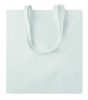 PORTOBELLO Pamut bevásárlótáska, 140 g, fehér