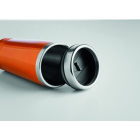 RODEO COLOUR Duplafalú úti bögre 400 ml, narancssárga