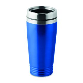 RODEO COLOUR Duplafalú úti bögre 400 ml, királykék