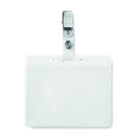 CLIPBADGE PVC kártyatartó, fa