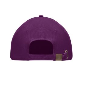 TEKAPO 6 paneles baseball sapka, bordó