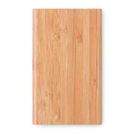 ARENAPOWER 4000 mAh bambusz powerbank, fa