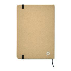 EVERWRITE A5 vonalas újrahaszn. notesz, fekete