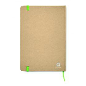 EVERWRITE A5 vonalas újrahaszn. notesz, zöld