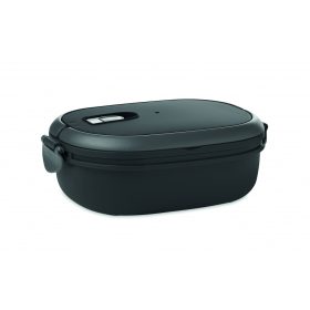 LUX LUNCH PP doboz légmentes fedéllel, fekete
