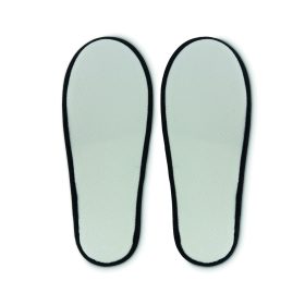 FLIP FLAP Szállodai papucs tokban, fekete