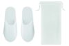 FLIP FLAP Szállodai papucs tokban, fehér