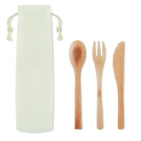 SETBOO Bambusz evőeszköz készlet