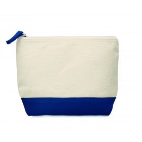 KLEUREN Pamut kozmetikai táska, kék