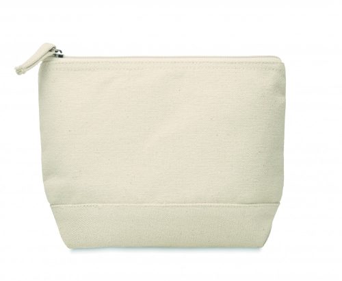 KLEUREN Pamut kozmetikai táska, bézs