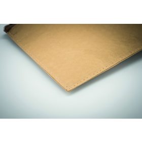 FLAT CASE Szövött papír tolltartó, bézs