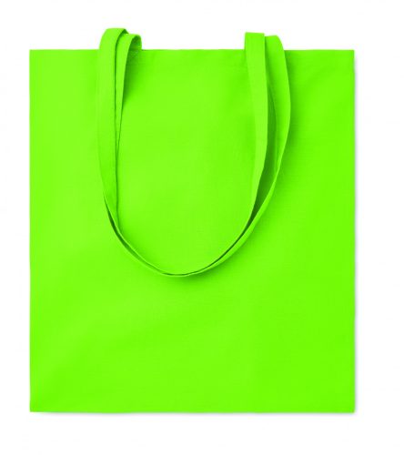 COTTONEL COLOUR ++ Pamut bevásárlótáska, 180 g, lime