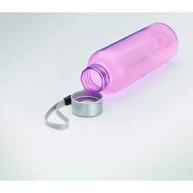   UTAH RPET RPET palack, 500 ml    MO9910-2, áttetszo rózsaszín