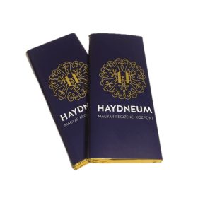 Logózható prémium táblás csoki 45g