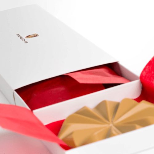 Prisma egyedi táblás csokokládé díszdobozban (2 db)