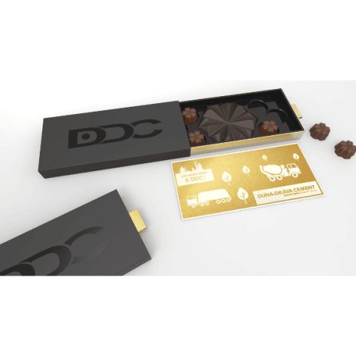 Prisma egyedi táblás csokokládé díszdobozban (7 db)